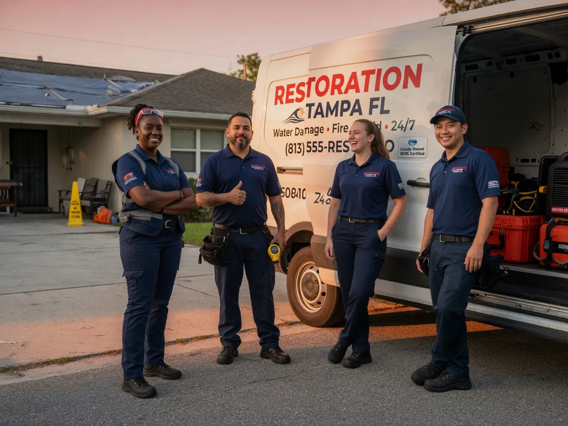 Water Damage Restoration company in Leasburg, NC